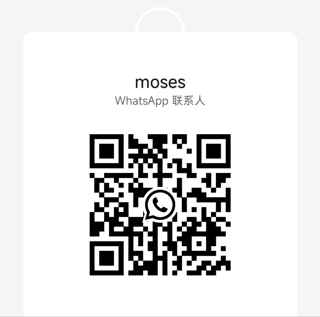 moses WhatsApp 联系人二维码